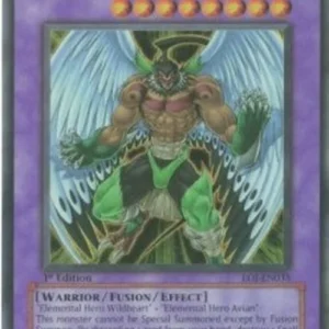 Yu-Gi-Oh! EOJ Elemental HERO Wild Wingman (V.1 - Super Rare)
