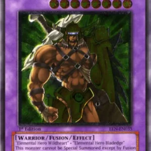 Yu-Gi-Oh! EEN Elemental HERO Wildedge (V.2 - Ultimate Rare)