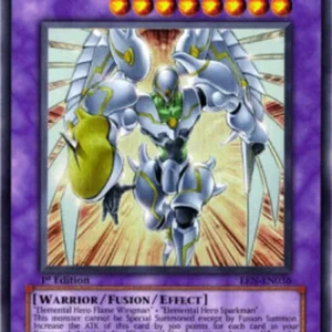 Yu-Gi-Oh! EEN Elemental HERO Shining Flare Wingman (V.1 - Ultra Rare)