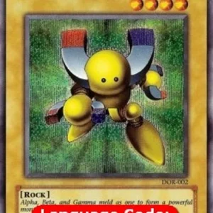 Yu-Gi-Oh! DOR Beta The Magnet Warrior (V.2 - Secret Rare)