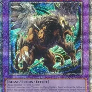 Yu-Gi-Oh! DUNE Chimera the King of Phantom Beasts (V.2 - Quarter Century Se