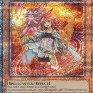 Yu-Gi-Oh! DUNE Hiita the Fire Channeler (V.2 - Quarter Century Secret Rare)