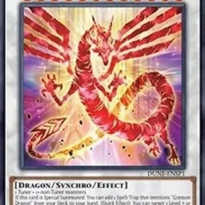 Yu-Gi-Oh! DUNE Crimson Dragon (V.2 - Ultra Rare)