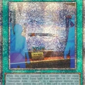 Yu-Gi-Oh! DUNE "Infernoble Arms - Almace" (V.2 - Quarter Century Secret Rar