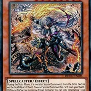 Yu-Gi-Oh! DOOD Dogmatika Fleurdelis, the Thunderbolt (V.1 - Secret Rare)