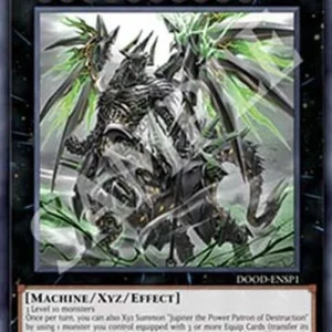 Yu-Gi-Oh! DOOD Jupiter the Power Patron of Destruction (V.3 - Secret Rare)
