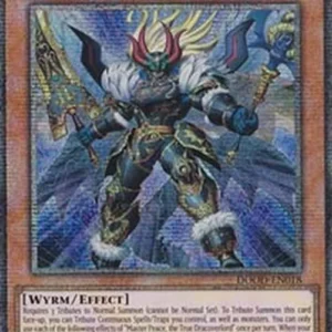 Yu-Gi-Oh! DOOD Master Peace, the True Dracoverlord (V.2 - Starlight Rare)