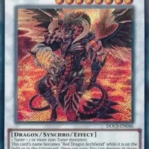 Yu-Gi-Oh! DOCS Scarlight Red Dragon Archfiend (V.1 - Secret Rare)