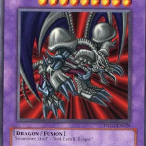 Yu-Gi-Oh! DLG1 Black Skull Dragon