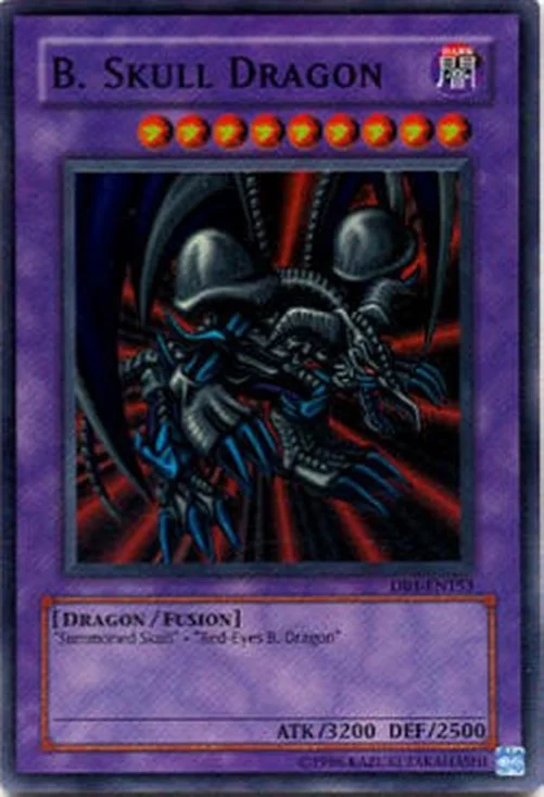 Yu-Gi-Oh! DB1 Black Skull Dragon