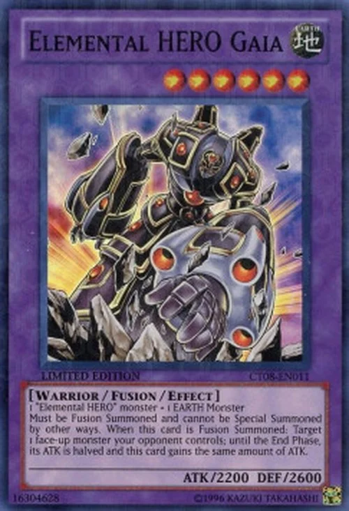 Yu-Gi-Oh! CT08 Elemental HERO Gaia