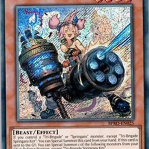Yu-Gi-Oh! BPRO Tri-Brigade Springans Kitt (V.1 - Secret Rare)