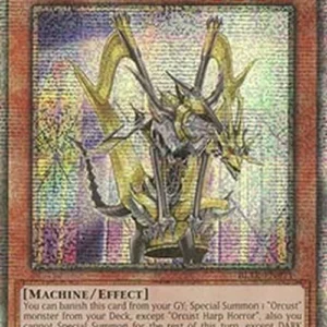 Yu-Gi-Oh! BLTR Orcust Harp Horror (V.2 - Quarter Century Secret Rare)