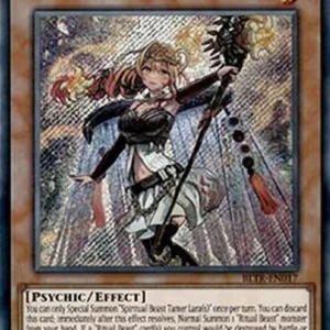 Yu-Gi-Oh! BLTR Spiritual Beast Tamer Lara (V.1 - Secret Rare)